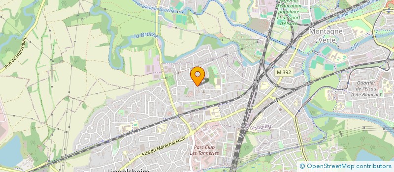 localisation de l'entreprise SYNDIC COPROP LE SAINT GERVAIS  LINGOLSHEIM