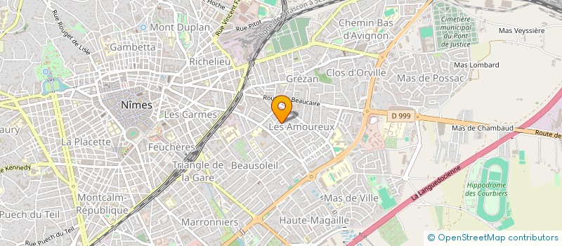 localisation de l'entreprise SYNDIC COPROP LE SAINTE ODILE  NIMES