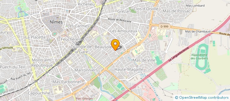 localisation de l'entreprise SYNDIC COPROP LE STAND  NIMES