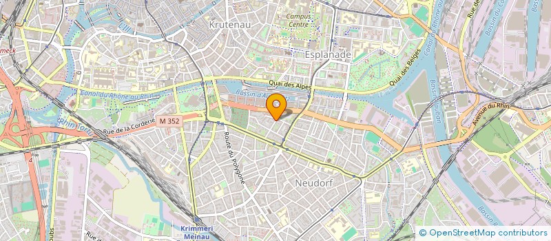 localisation de l'entreprise SYNDIC COPROP LE WINSTON à STRASBOURG