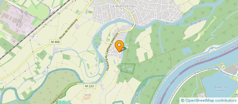 localisation de l'entreprise SYNDIC COPROP LE WOERTHEL  LA WANTZENAU