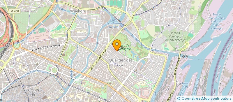 localisation de l'entreprise SYNDIC COPROP LES AMBASSADES  STRASBOURG