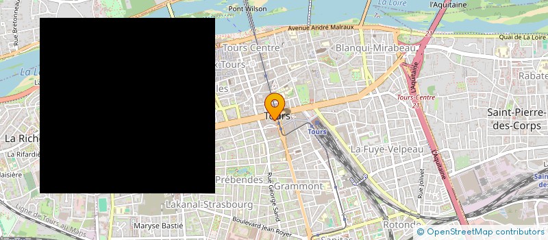 localisation de l'entreprise SYNDIC COPROP LES ARCADES DU PALAIS  TOURS