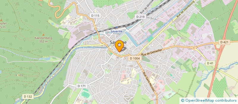 localisation de l'entreprise SYNDIC COPROP LES ECUREUILS à SAVERNE