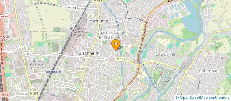 localisation de l'entreprise SYNDIC COPROP LES TILLEULS  HNHEIM