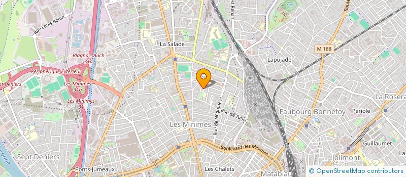 localisation de l'entreprise SYNDIC.COPROP.MAZADES BATIMENT J1 à TOULOUSE