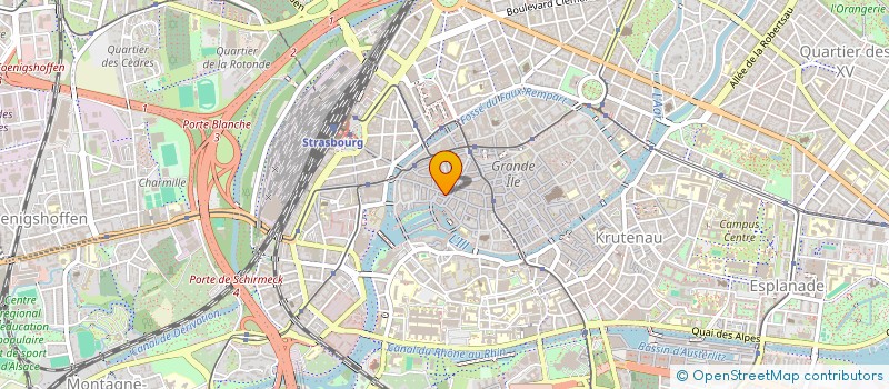 localisation de l'entreprise SYNDIC COPROP MEUNIERS à STRASBOURG