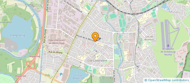 localisation de l'entreprise SYNDIC COPROP MULLER JEAN PAUL ET PAUL à STRASBOURG