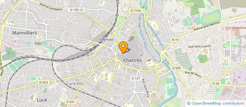 localisation de l'entreprise SYNDIC COPROP NOEL BALLAY BOIS MERRAIN à CHARTRES