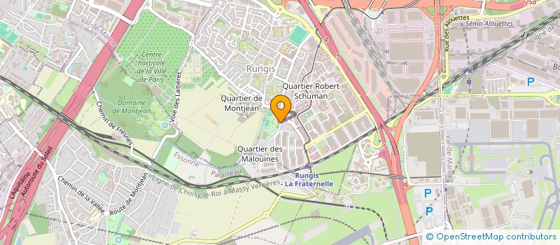 localisation de l'entreprise SYNDIC COPROP PARAY VIEILLE POSTE RUNGIS  RUNGIS