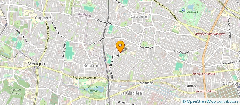 localisation de l'entreprise SYNDIC COPROP PARC DE CLAIRFONT  BORDEAUX