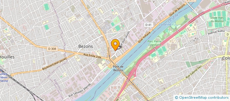 localisation de l'entreprise SYNDIC COPROP PARKING DESMOULIN  BEZONS