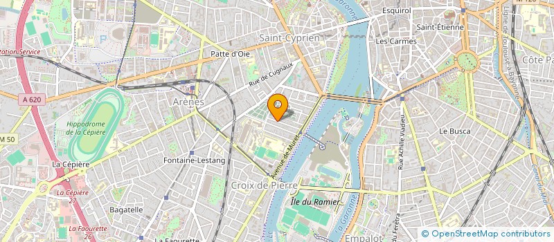 localisation de l'entreprise SYNDIC COPROP PHOEBUS à TOULOUSE