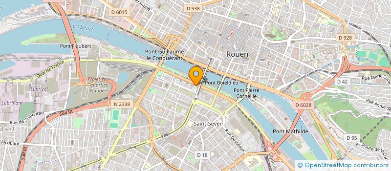 localisation de l'entreprise SYNDIC COPROP QUAI CAVELIER DE LA SALLE à ROUEN