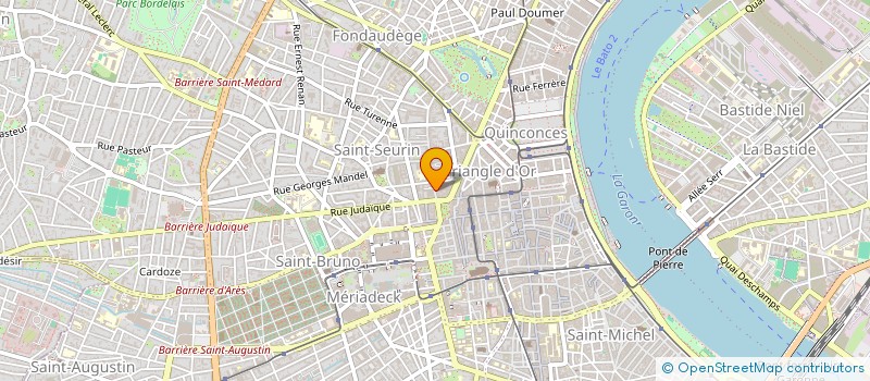 localisation de l'entreprise SYNDIC COPROP RES 14 R DU PALAIS GALLIEN  BORDEAUX