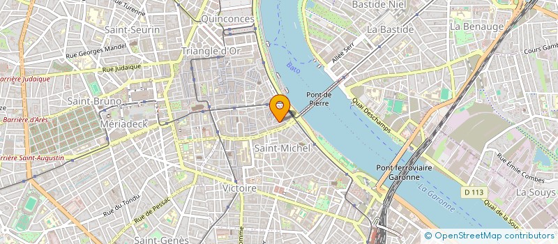 localisation de l'entreprise SYNDIC COPROP RES 8 RUE DU SOLEIL  BORDEAUX