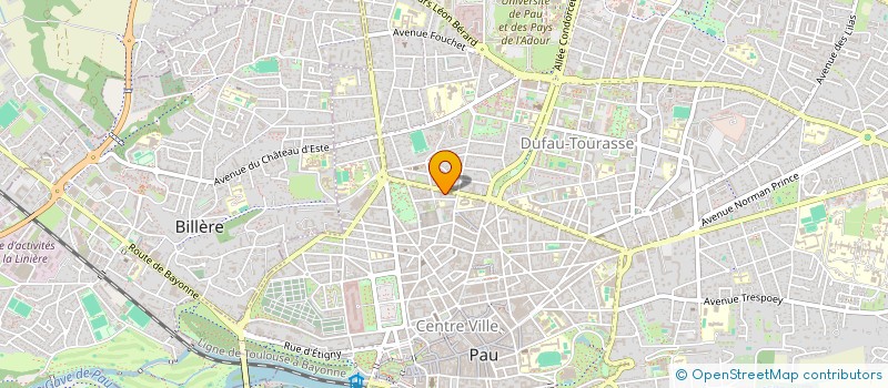 localisation de l'entreprise SYNDIC COPROP RES 93 BD ALSACE LORRAINE à PAU