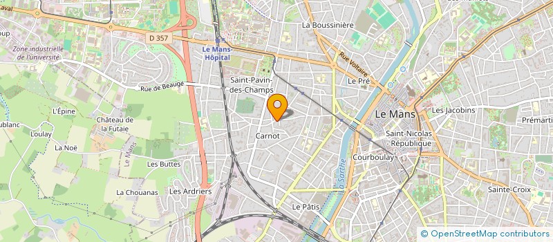 localisation de l'entreprise SYNDIC COPROP RES A SAFFRAY  LE MANS