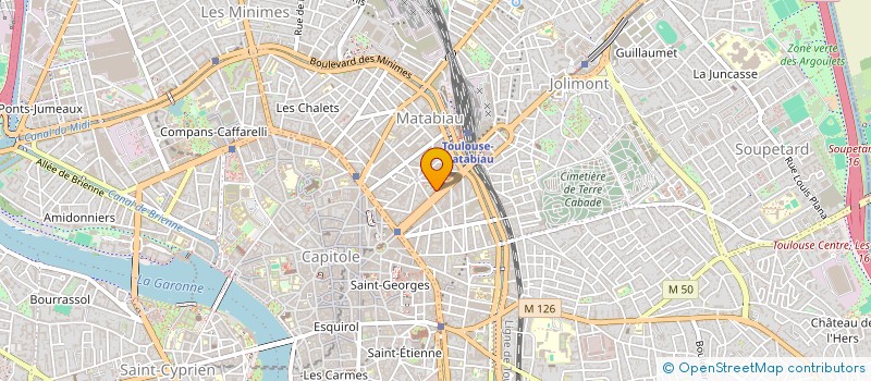 localisation de l'entreprise SYNDIC COPROP RES ALLEES JEAN JAURES à TOULOUSE
