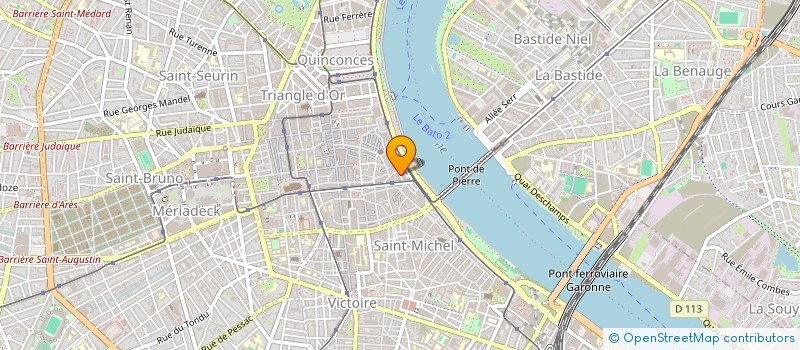 localisation de l'entreprise SYNDIC COPROP RES AUSONE  BORDEAUX