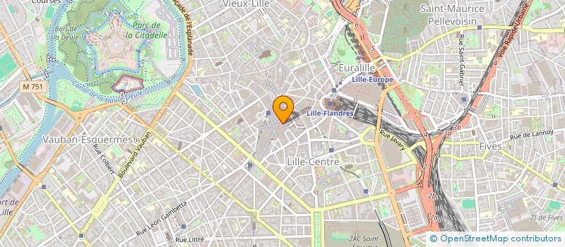 localisation de l'entreprise SYNDIC COPROP RES BETHUNE CORNER à LILLE