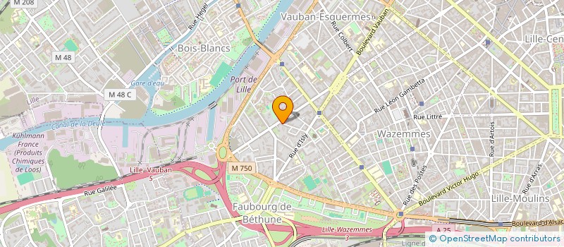 localisation de l'entreprise SYNDIC COPROP RES CLAIRE JOIE à LILLE