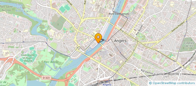 localisation de l'entreprise SYNDIC COPROP RES COLUMBIA NEWTON à ANGERS