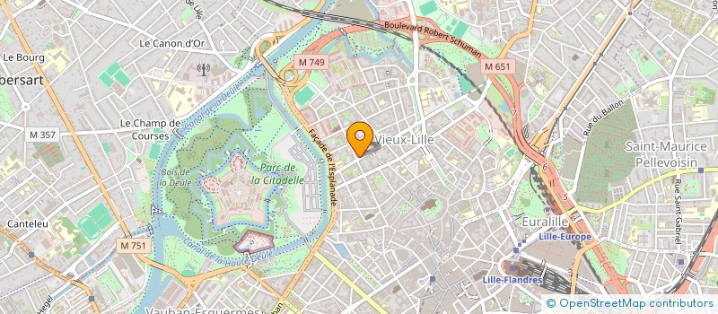 localisation de l'entreprise SYNDIC COPROP RES HOTEL MAHIEU à LILLE