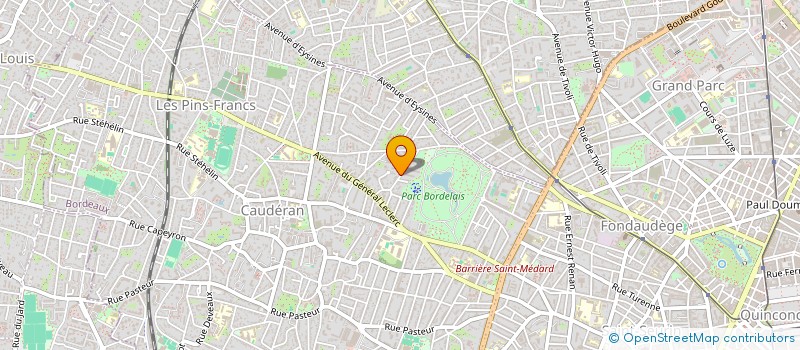 localisation de l'entreprise SYNDIC COPROP RES LE BAILLY  BORDEAUX