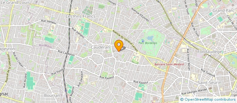 localisation de l'entreprise SYNDIC COPROP RES LE PRESIDENT à BORDEAUX