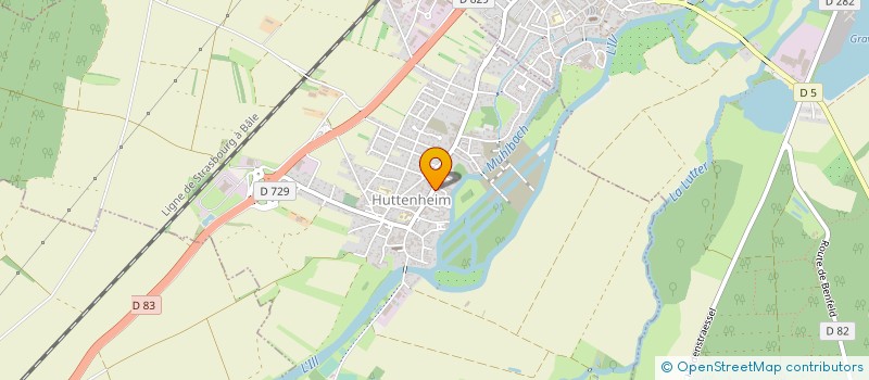 localisation de l'entreprise SYNDIC COPROP RES LE REMPART  BENFELD