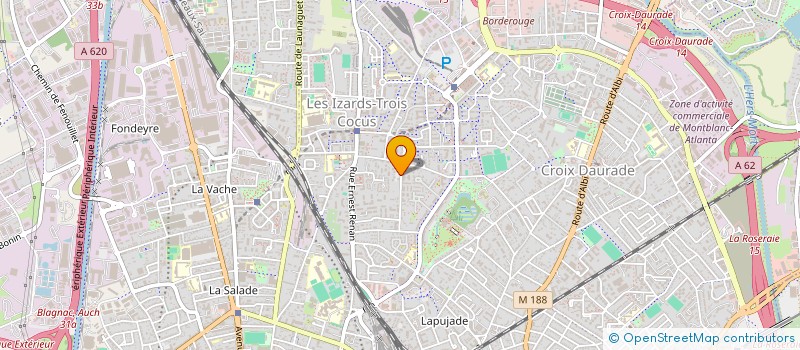 localisation de l'entreprise SYNDIC COPROP RES.LES BASTIDES TOLOSANES à TOULOUSE