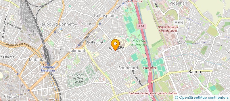 localisation de l'entreprise SYNDIC COPROP RES LES ORANGERS à TOULOUSE