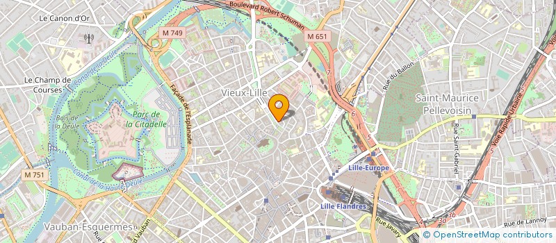 localisation de l'entreprise SYNDIC COPROP RES PEUPLE BELGE à LILLE