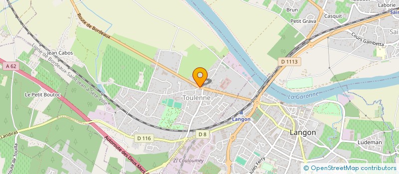 localisation de l'entreprise SYNDIC COPROP RES PLAISANCE  TOULENNE