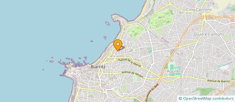 localisation de l'entreprise SYNDIC COPROP RES VEDETTA  BIARRITZ