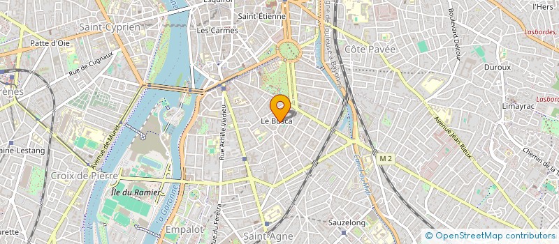 localisation de l'entreprise SYNDIC COPROP RESID 22 AVE FRIZAC à TOULOUSE