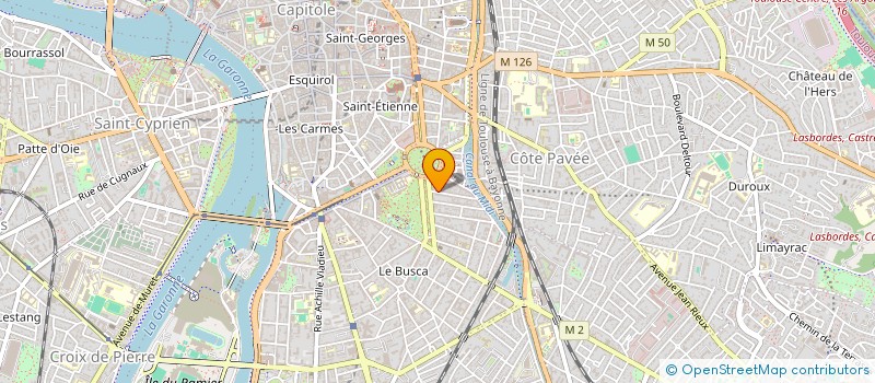 localisation de l'entreprise SYNDIC COPROP RESID BENJAMIN CONSTANT à TOULOUSE