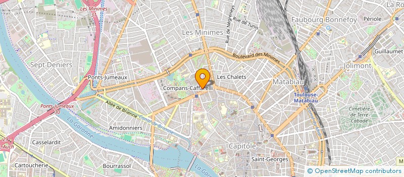 localisation de l'entreprise SYNDIC COPROP RESID COMPANS AVENIR à TOULOUSE