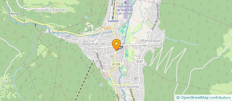 localisation de l'entreprise SYNDIC COPROP RESIDENCE BALCONS VENASQUE  BAGNERES-DE-LUCHON