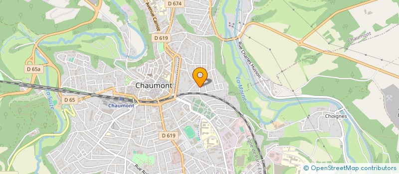 localisation de l'entreprise SYNDIC COPROP RESIDENCE BOULINGRIN à CHAUMONT