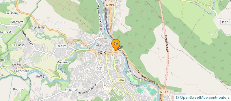 localisation de l'entreprise SYNDIC COPROP RESIDENCE CALVIN à FOIX