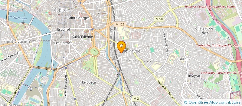 localisation de l'entreprise SYNDIC COPROP RESIDENCE CHORUS à TOULOUSE