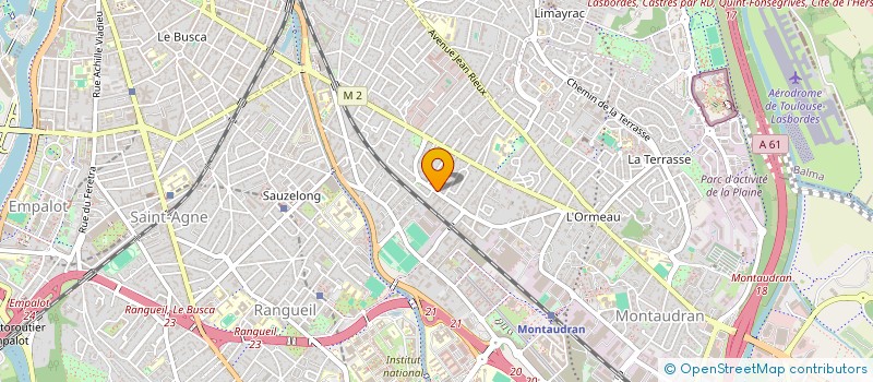 localisation de l'entreprise SYNDIC COPROP RESIDENCE CLAIR MATIN à TOULOUSE