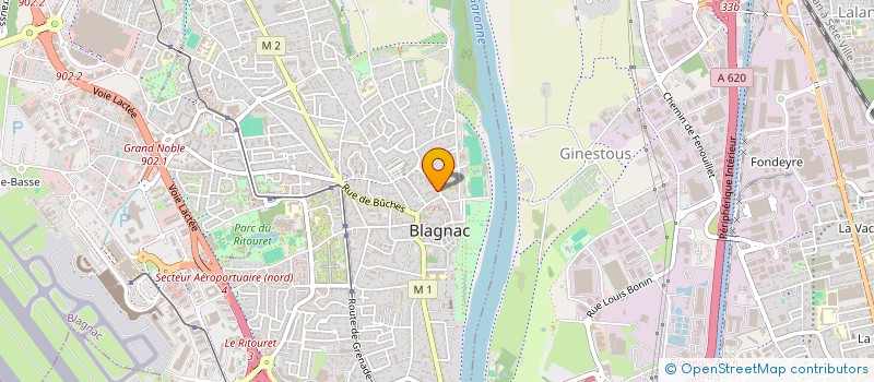 localisation de l'entreprise SYNDIC COPROP RESIDENCE CORYLLE à BLAGNAC