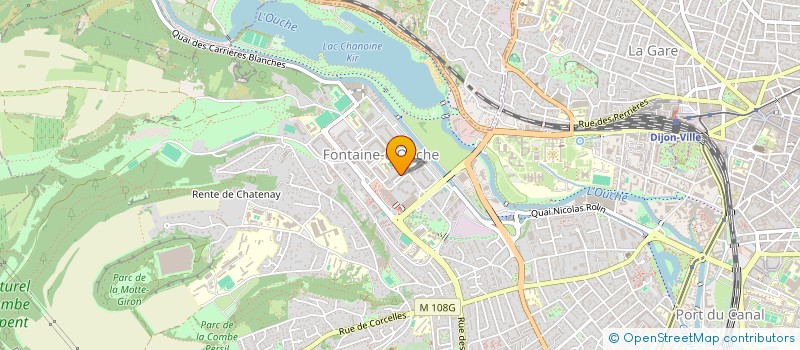 localisation de l'entreprise SYNDIC.COPROP.RESIDENCE DU LAC  DIJON