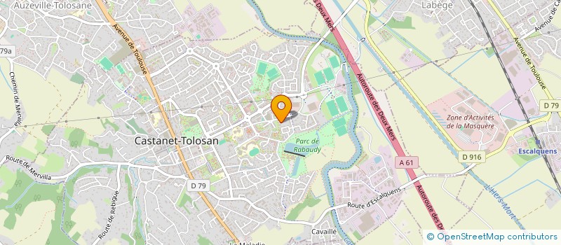 localisation de l'entreprise SYNDIC COPROP RESIDENCE DU LAURAGAIS à CASTANET-TOLOSAN
