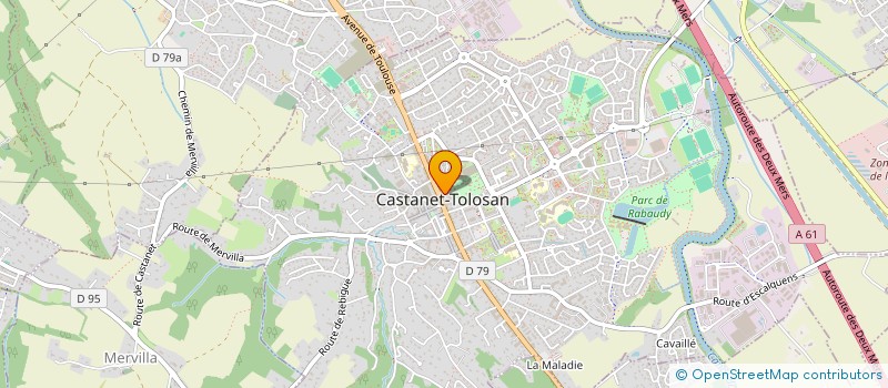 localisation de l'entreprise SYNDIC COPROP RESIDENCE DU PARC à CASTANET-TOLOSAN