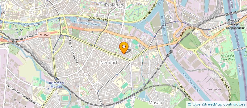 localisation de l'entreprise SYNDIC COPROP RESIDENCE ECRIN 3  STRASBOURG
