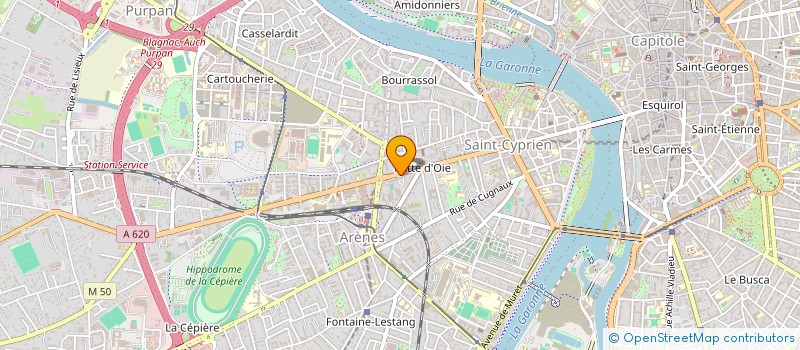 localisation de l'entreprise SYNDIC COPROP RESIDENCE GASCOGNE  TOULOUSE